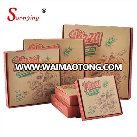 Custom New Shape Foldable Pizza Paper Box