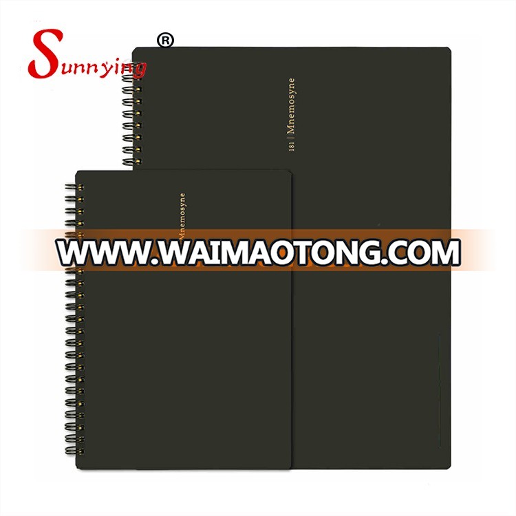 OEM ODM Luxury Frosted PP Cover Custom Spiral Notebook